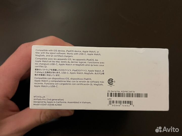 Apple AirPods Pro 2 наушнкики новые оригинлал