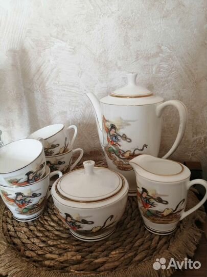 Сервиз кофейный, чайный фарфор