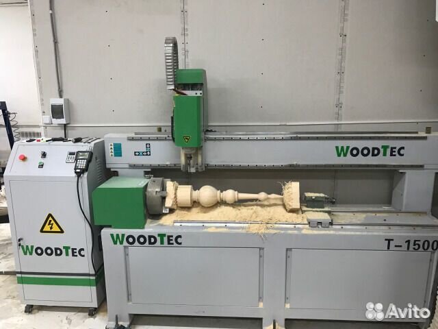 Токарно-фрезерный станок с чпу WoodTec T1500