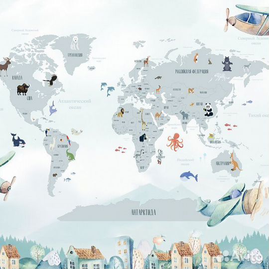 Детские фотообои 