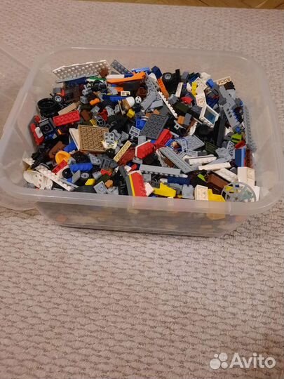 Подарите ребёнку радость: Лего ящик 4 кг