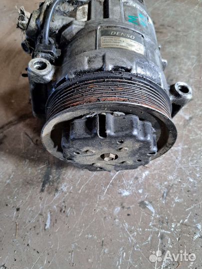 Компрессор кондиционера на Porsche Cayenne