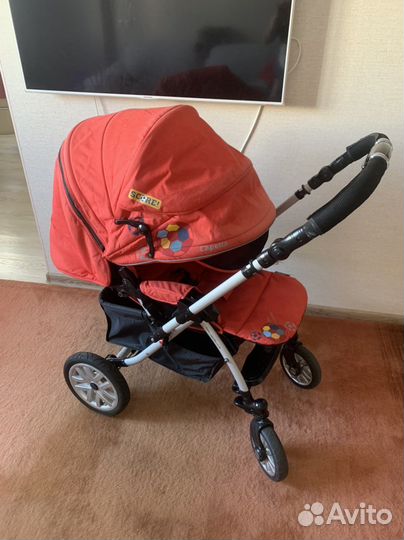 Коляска прогулочная «Capella S-803WF Сибирь»