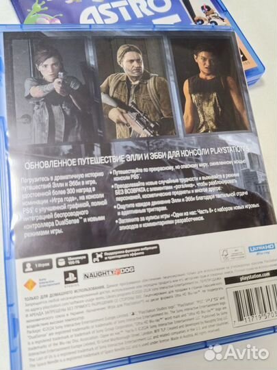 Игра Одни из нас 2 / The last of us 2 на ps5 диск