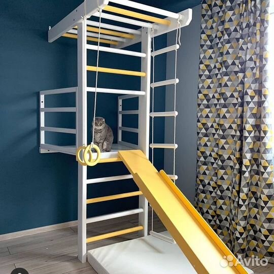 Детский спортивный комплекс с балконом