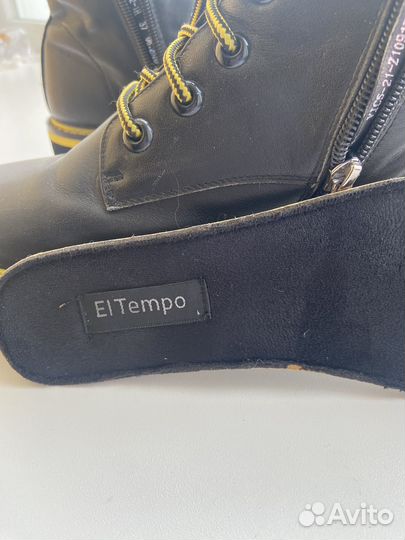 Ботинки демисезонные для девочки по стельке 24 с