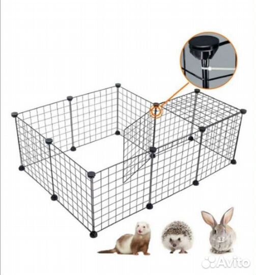 Клетка вольер 12секций, для собак и др. животных