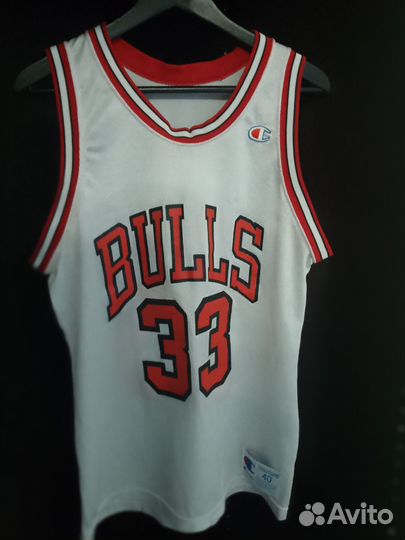 Джерси Pippen Vintage Chicago bulls original NBA