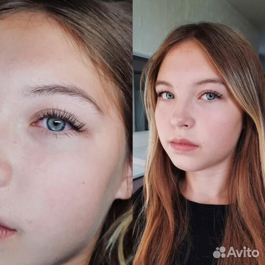 Наращивание ресниц модель