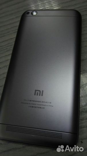 Задняя крышка Xiaomi Redmi 5A серый