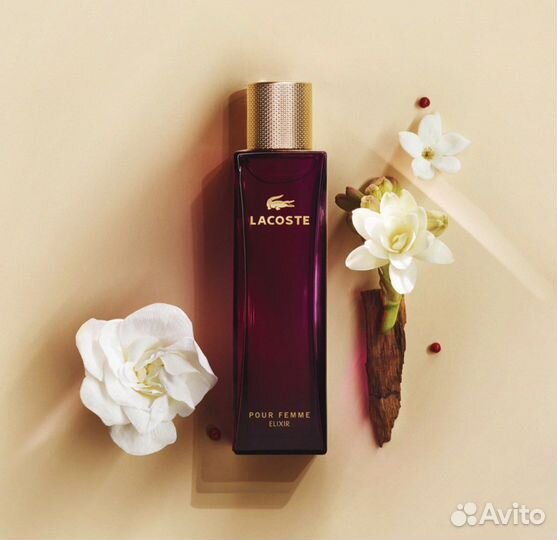 Lacoste Pour femme Elixir 90 мл, новый, оригинал