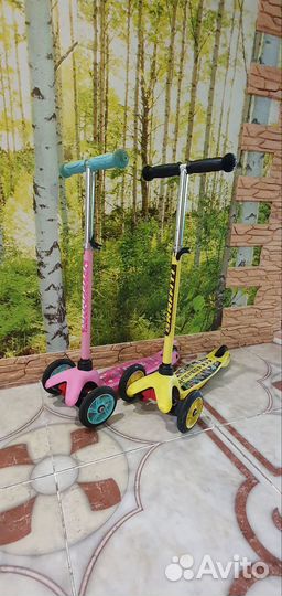 Самокат детский трехколесный