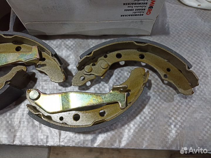Колодки тормозные на Audi