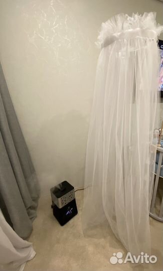 Балдахин на детскую кроватку+ держатель