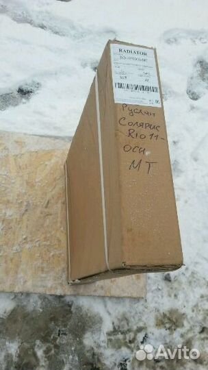 Радиатор Hyundai / KIA RIO III 11- трубча и др зап
