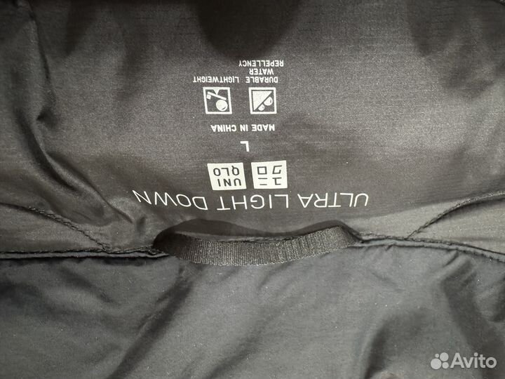 Uniqlo пуховик мужской L