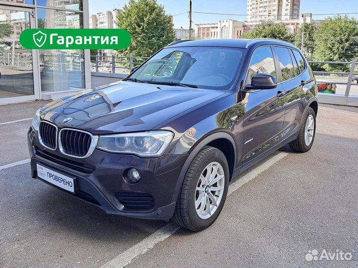 BMW X3 2.0 AT, 2015, 155 502 км