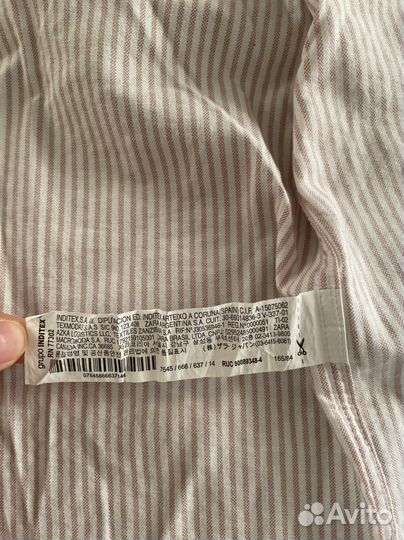 Zara рубашка размер 164 см