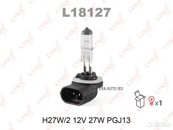 Lynxauto L18127 L18127 881 12V27W PGJ13 (C: 31.8mm