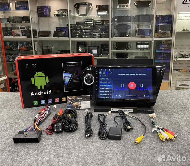 Штатная магнитола RIO 3 4 2011 - 2019 2-16