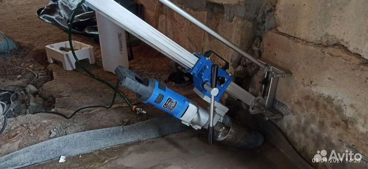 Алмазное бурение. Сверление отверстий