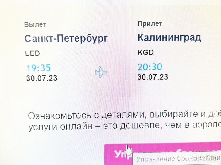 Билеты на самолет