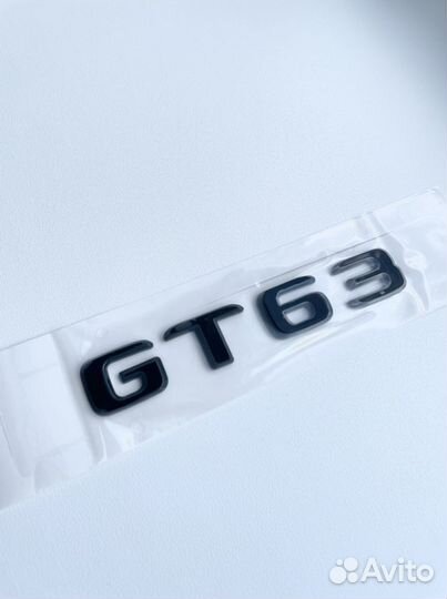 Шильдик надпись буквы GT63 Mercedes Мерседес