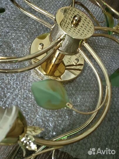 Люстра потолочная 10 плафонов