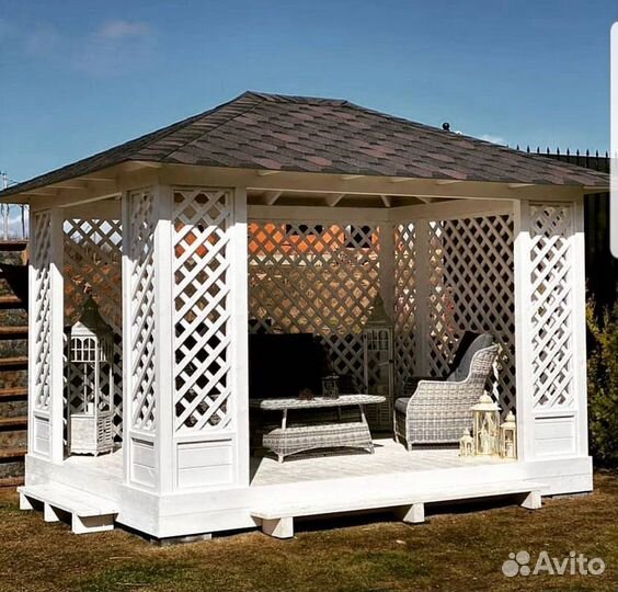 Шатер беседка пристрой