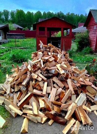 Дрова сухие колотые с доставкой