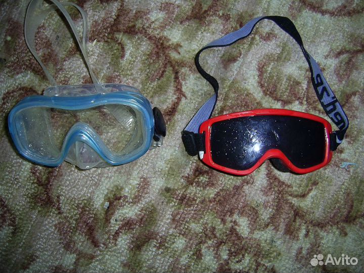 Маска подводные разные