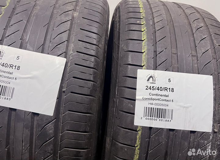 Continental ContiSportContact 5 245/40 R18 94Y