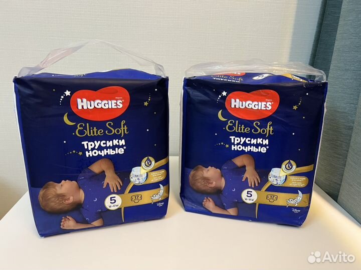 Подгузники трусики 5 XL Huggies elite soft