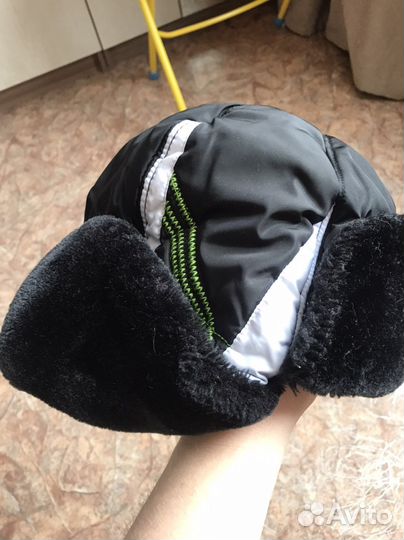 Шапка ушанка детская