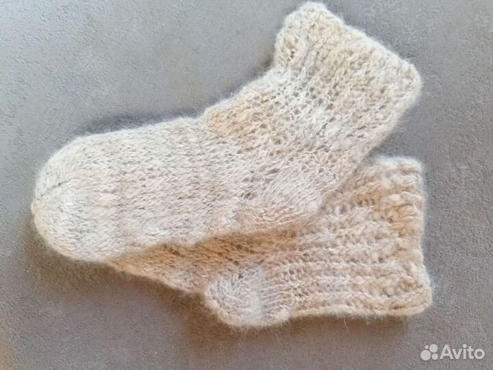 Носки 100 шерсть Самоеда