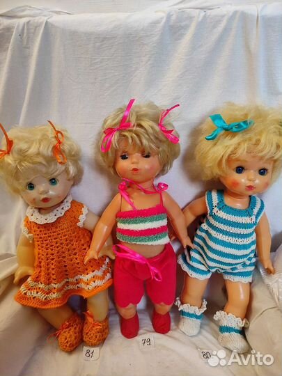 Куклы Сибигрушка редкая СССР