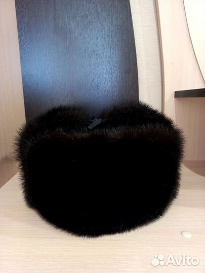 Норковая шапка мужская