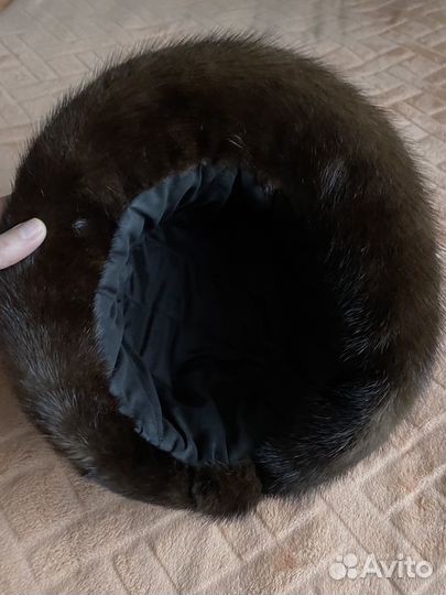 Шляпка норковая