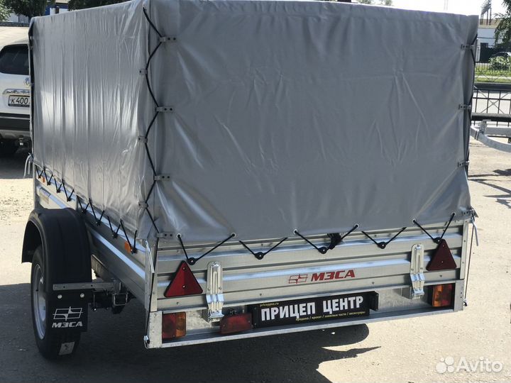 Продам прицеп мзса для дачи и мототехники выс.тент