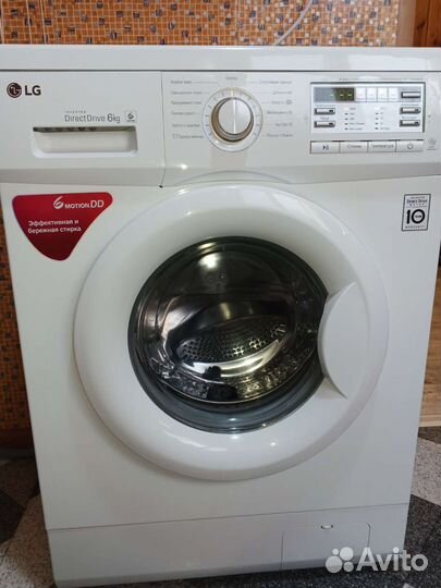 Стиральная машина бу lg 6 кг