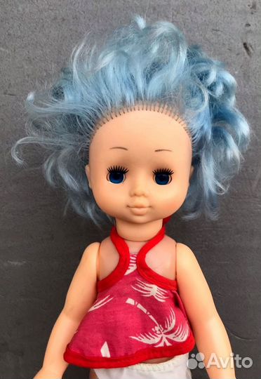 Кукла Ася Донецкая,спящие глаза 35 см