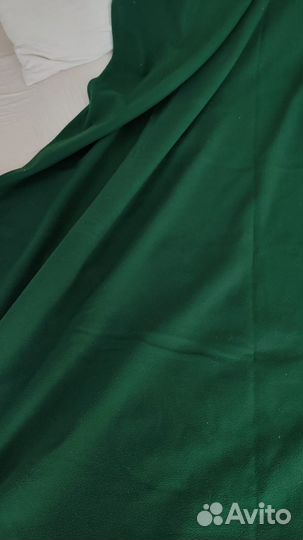 Плед розовый и зеленый