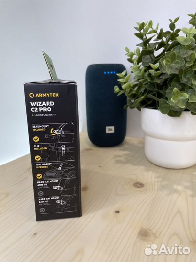 Фонарь armytek wizard C2 PRO magnet USB