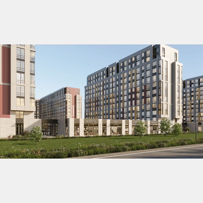 Квартира-студия, 31,5 м², 3/12 эт.