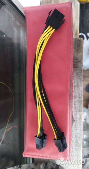 Переходник питания 8pin на 2 по 8(6+2) pin