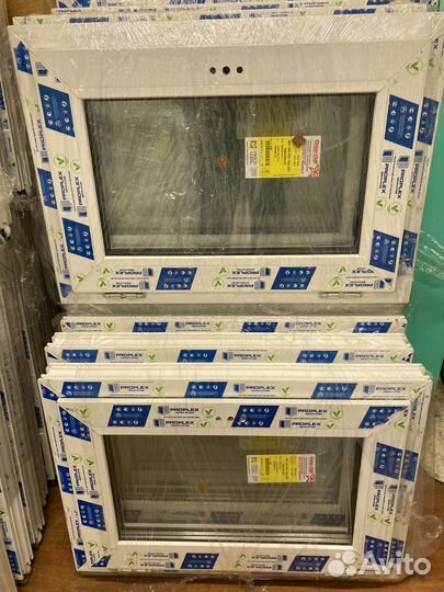 Окна 1000х500 мм пластиковые