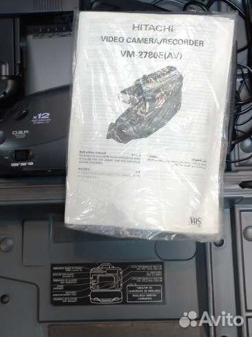 Видеокамера VHS Hitachi vm2780F