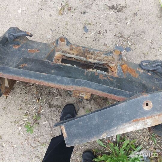 Передний силовой бампер SsangYong Kyron