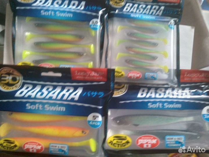 Силиконовые приманки Relax,YUM,Narval, Basara