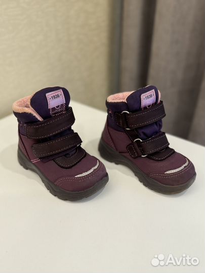 Демисезонные ботинки котофей для девочки